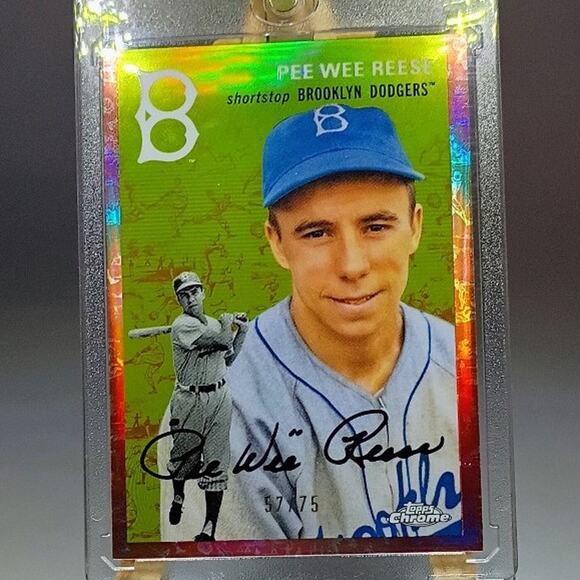 Freddy Tarnok RC #137 Rose Gold Rainbow Refractor 2023 Topps Chrome SP 57/75 - Picture 1 of 12